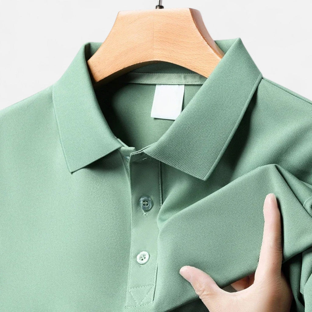 Sauvoiré | Polo Homme Uni Respirant Style Riviera