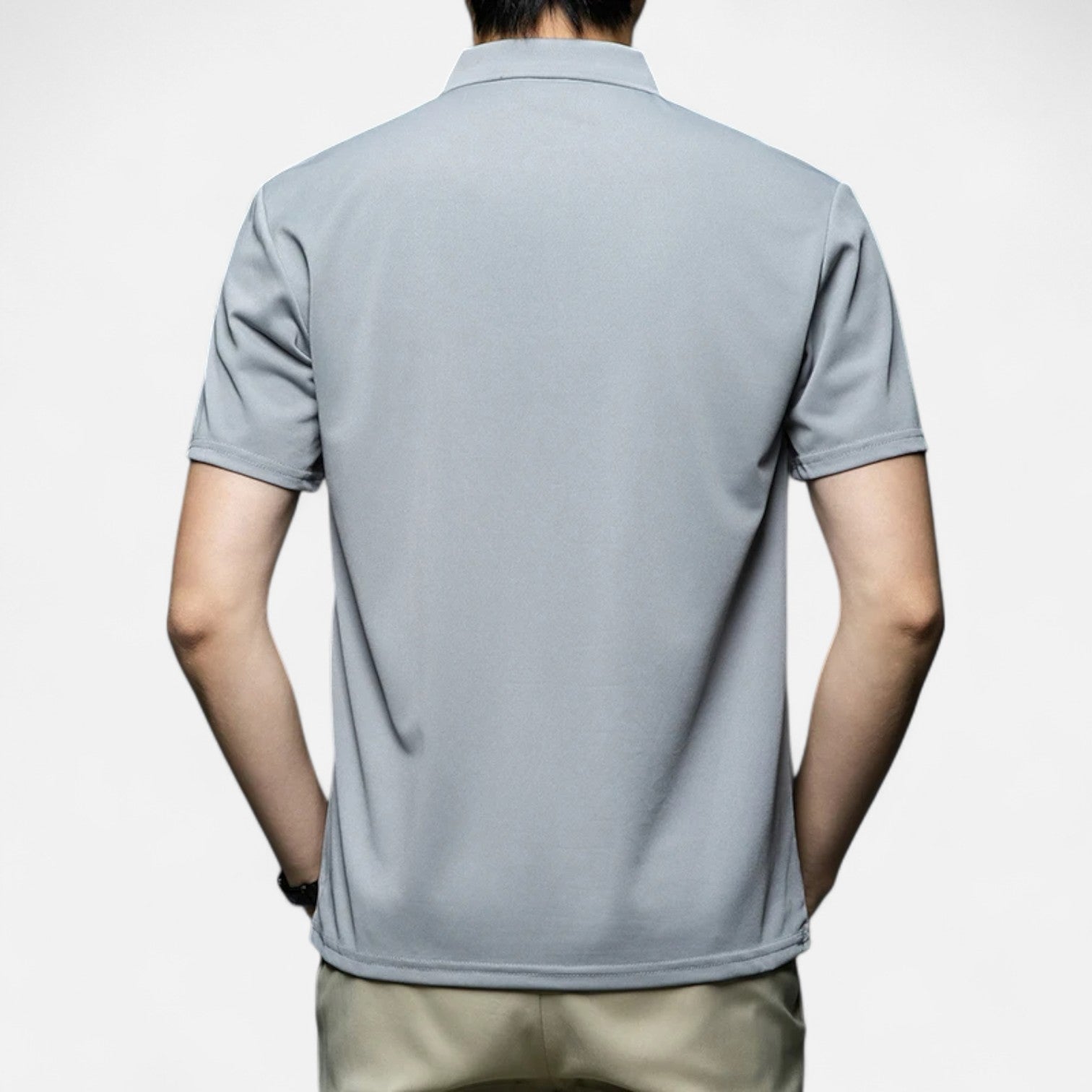 Sauvoiré | Polo Homme Uni Respirant Style Riviera