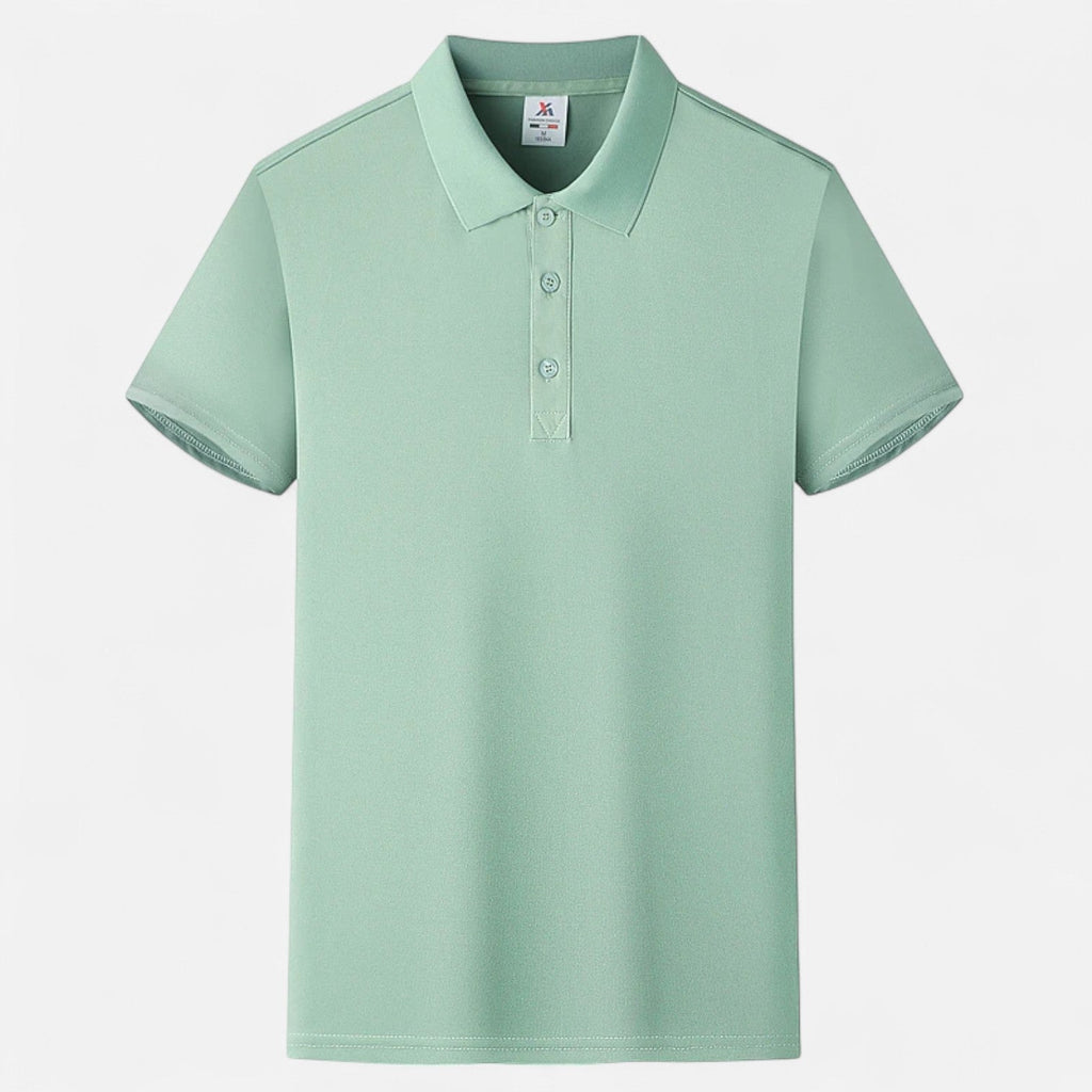 Sauvoiré | Polo Homme Uni Respirant Style Riviera