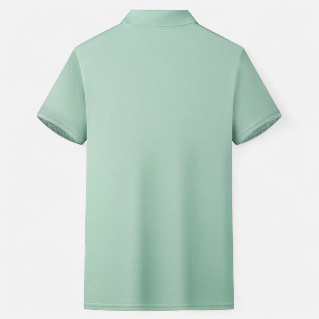 Sauvoiré | Polo Homme Uni Respirant Style Riviera