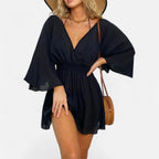 SauvoireParis | Robe de Plage Femme à Col V
