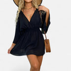 SauvoireParis | Robe de Plage Femme à Col V