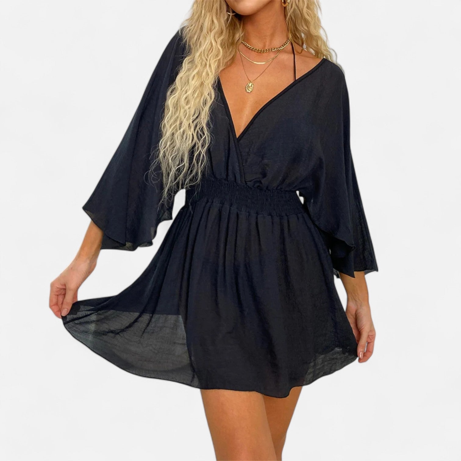 Sauvoire | Robe de Plage Femme à Col V
