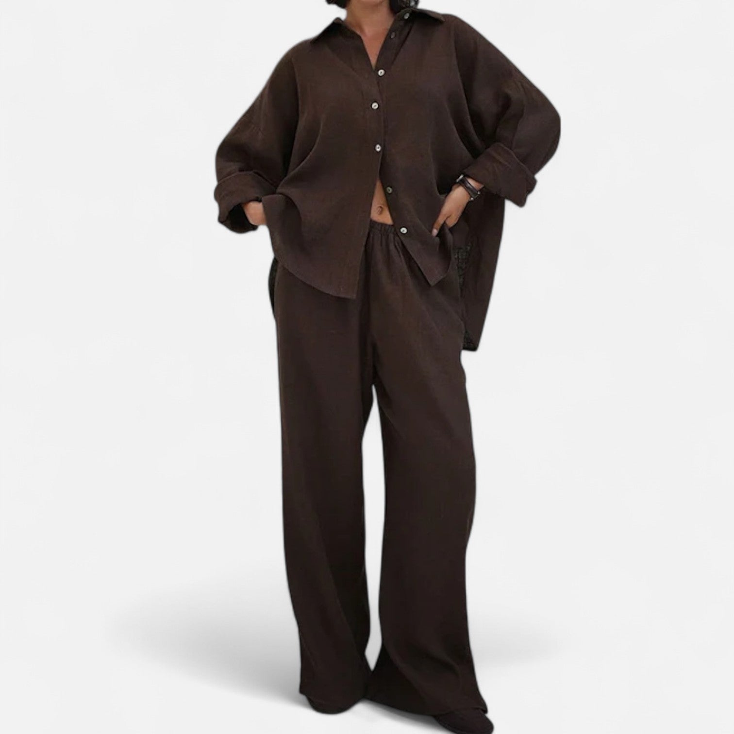 Sauvoire | Ensemble Femme 2 Pièces en Lin et Coton