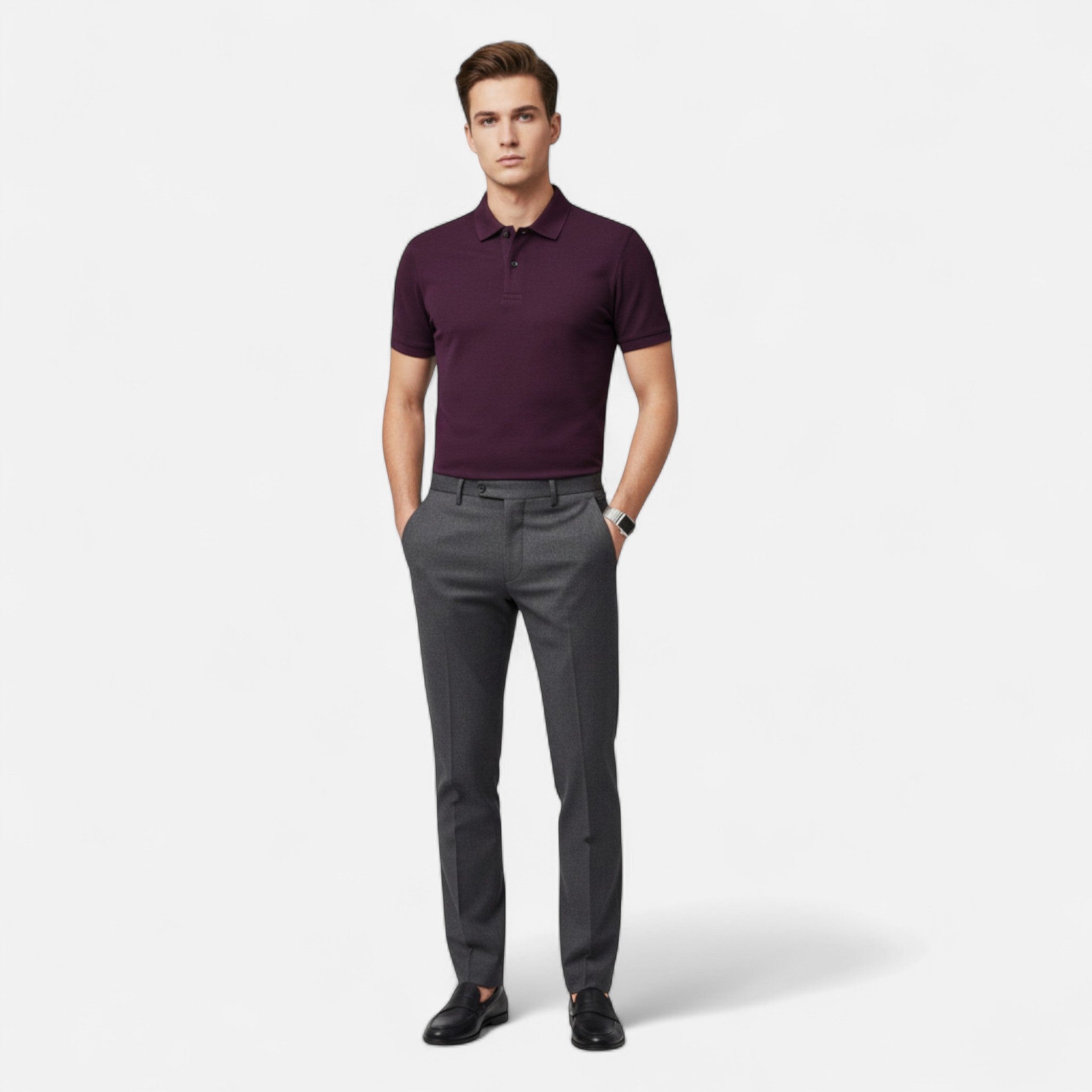 Sauvoire | Polo Homme 100 % Coton – Élégance Estivale