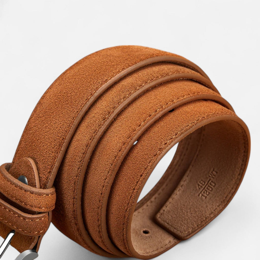 Sauvoire | Ceinture Homme & Femme Cuir Suédé Héritage