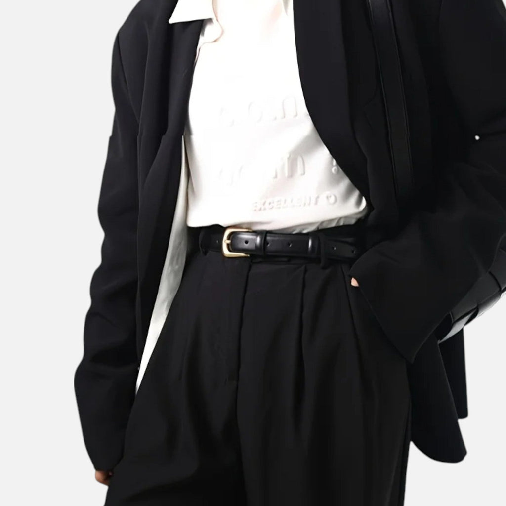 Sauvoire | Ceinture Femme Fine Classique Décorative