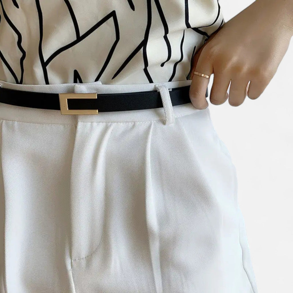 Sauvoire | Ceinture Femme Fine Élégance Polyvalente
