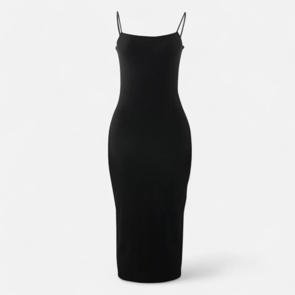 Sauvoire | Robe Femme Dos Nu à Bretelles Fines