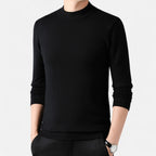 SauvoireParis | Pull Homme en Maille Unie Col Héritage