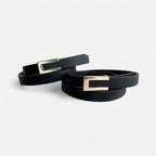 SauvoireParis | Ceinture Femme Fine Élégance Polyvalente
