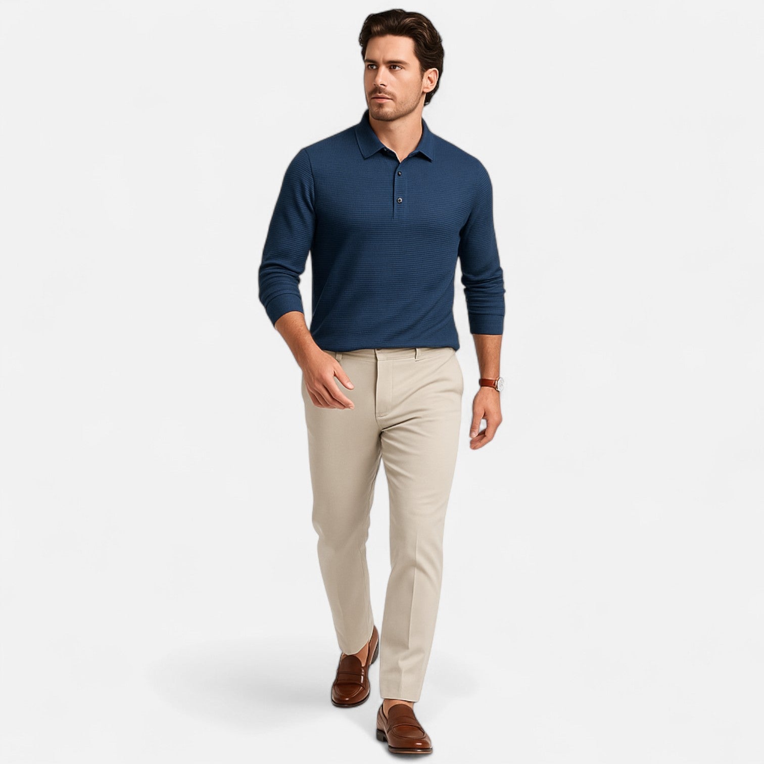 Sauvoire | Polo Homme Manches Longues