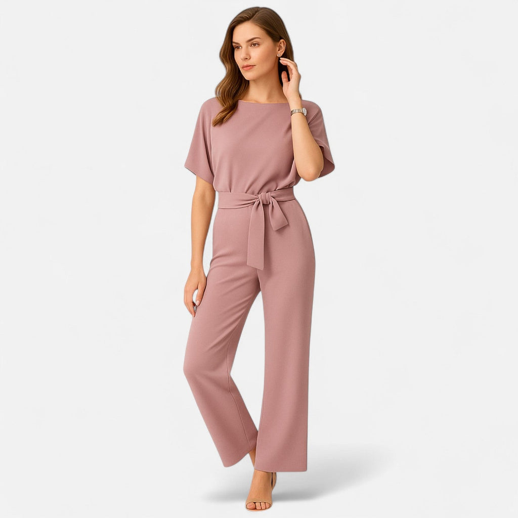 Sauvoire | Combinaison Femme Élégante à Jambes Larges