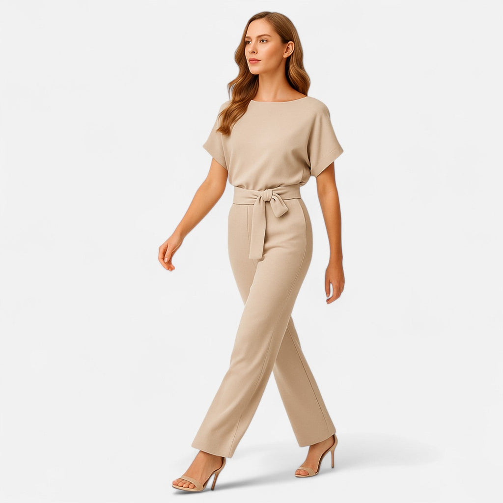 Sauvoire | Combinaison Femme Élégante à Jambes Larges