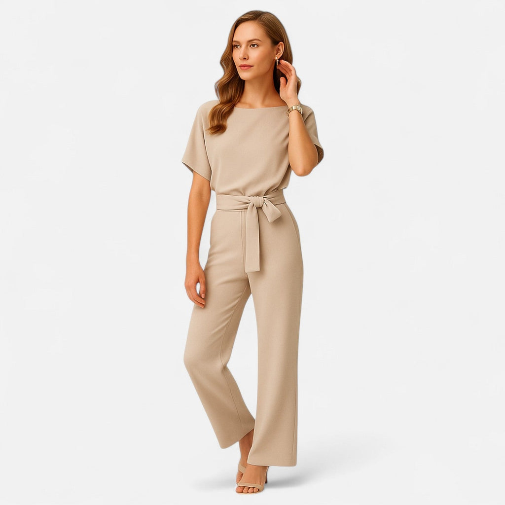 Sauvoire | Combinaison Femme Élégante à Jambes Larges