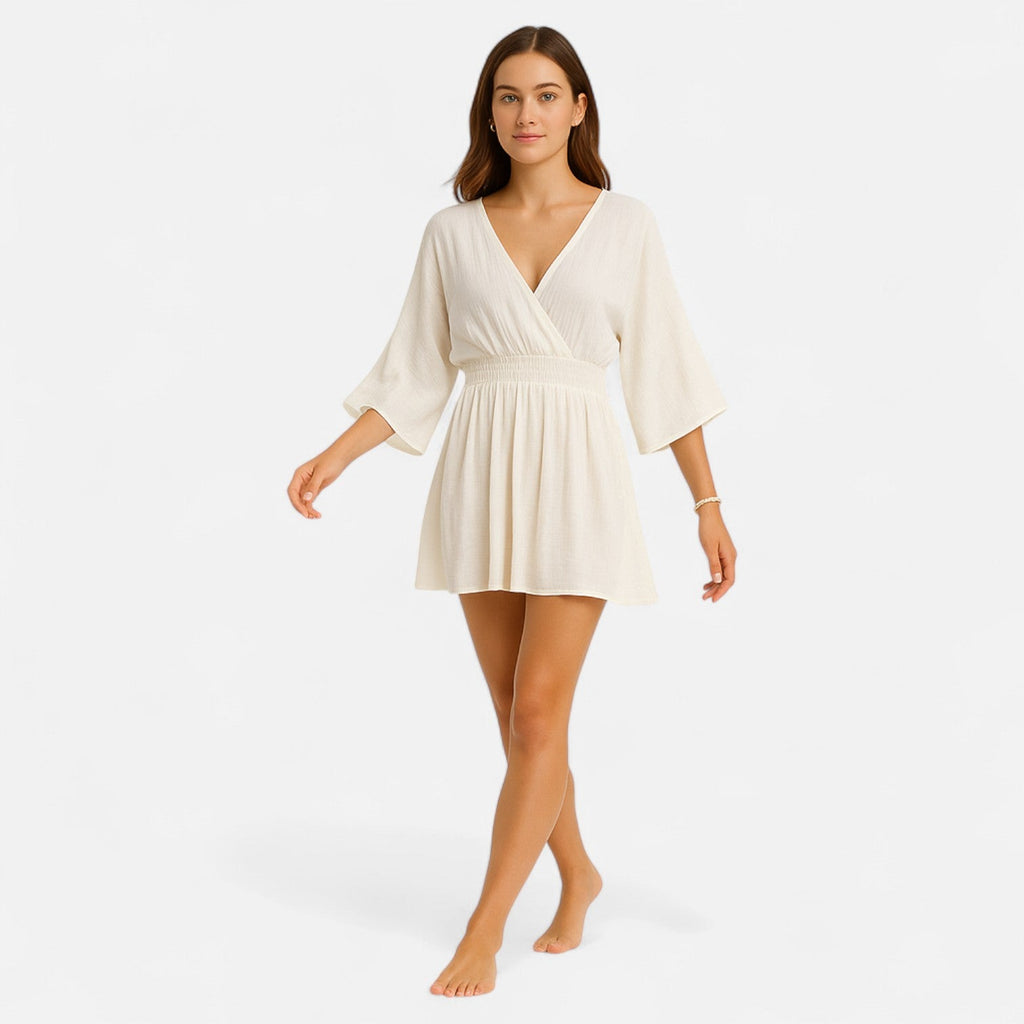 Sauvoire | Robe de Plage Femme à Col V