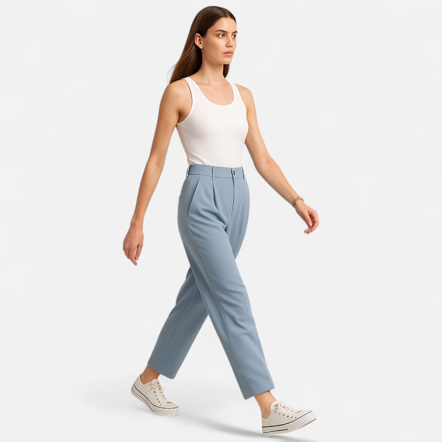 Sauvoire | Pantalon Femme Taille Haute