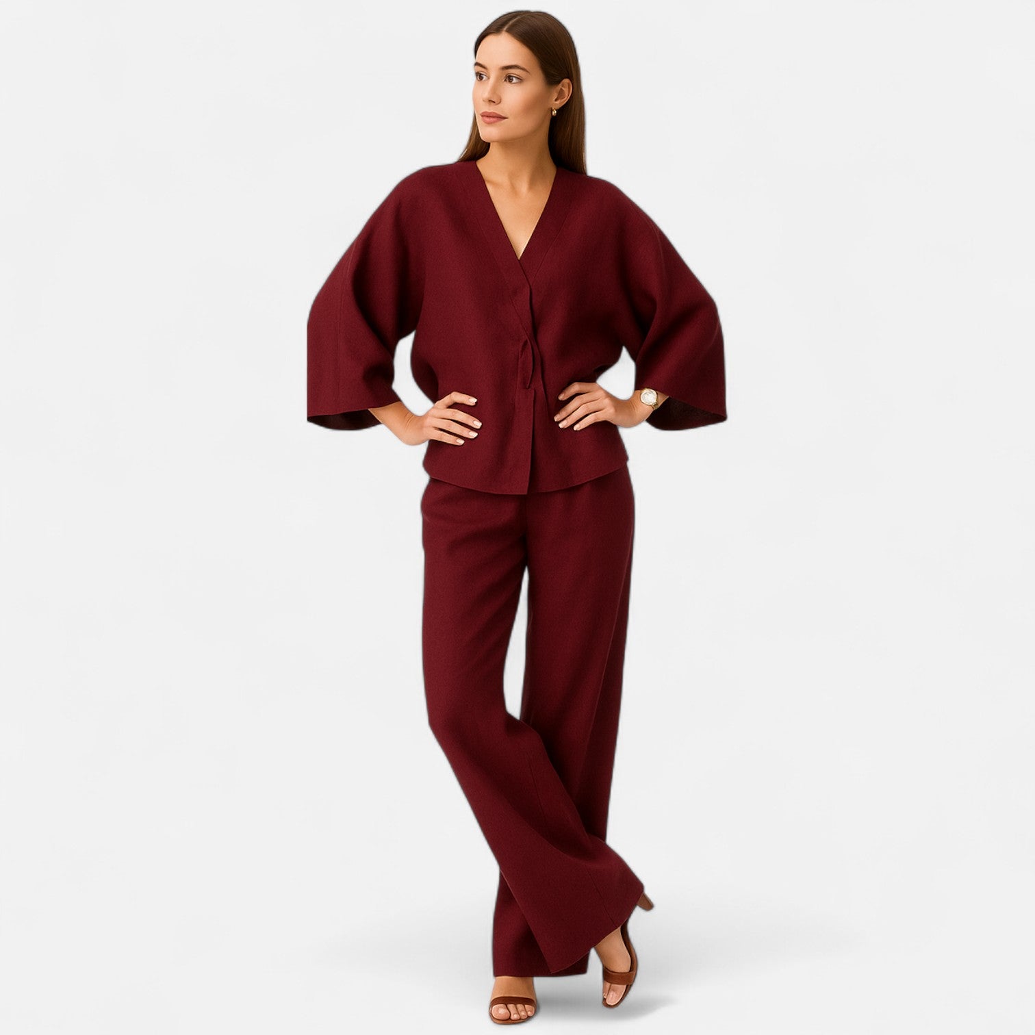 Sauvoire | Ensemble Femme 2 Pièces en Lin et Coton