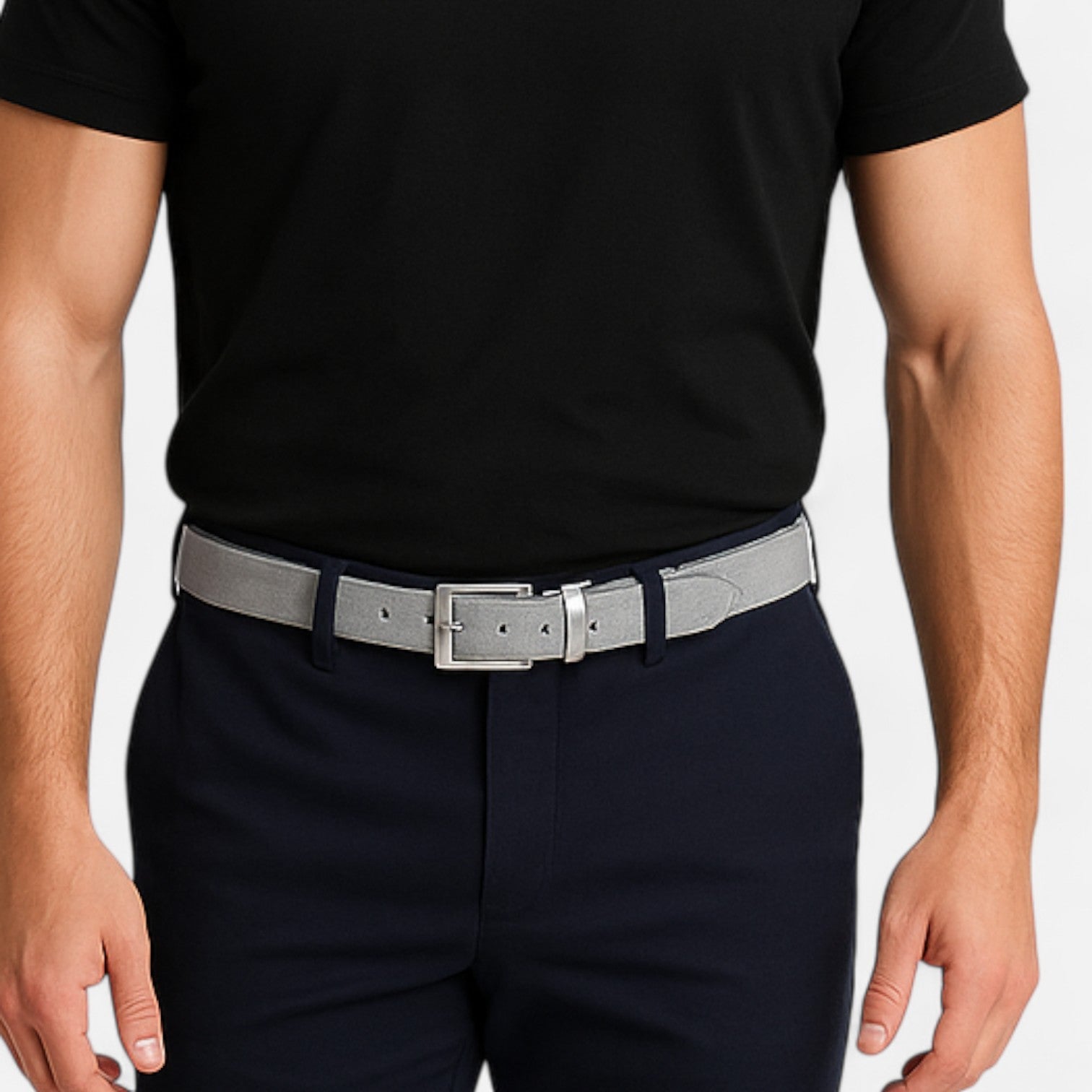 Sauvoire | Ceinture Homme Cuir Véritable Finition Luxe