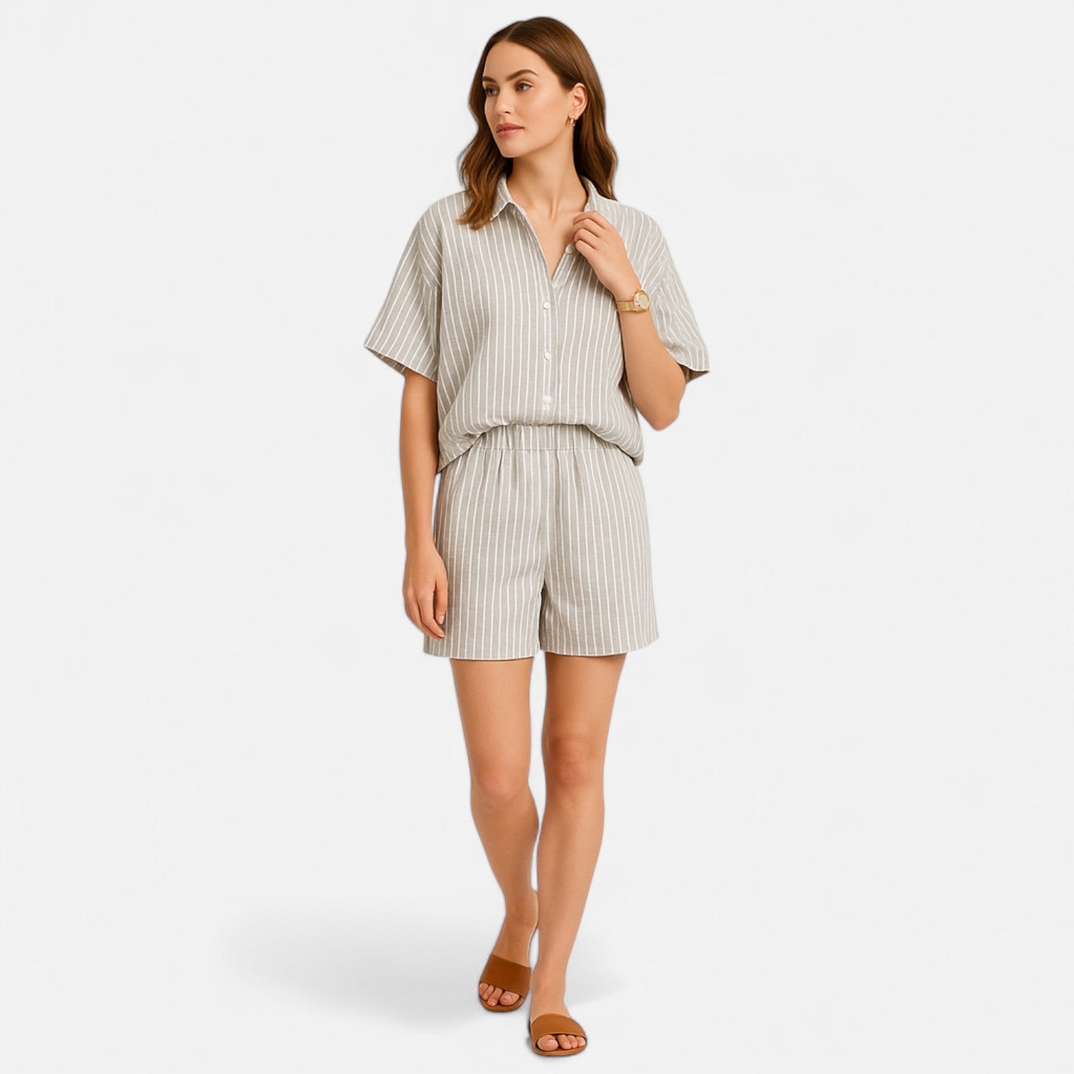 Sauvoire | Ensemble Femme 2 Pièces Rayé