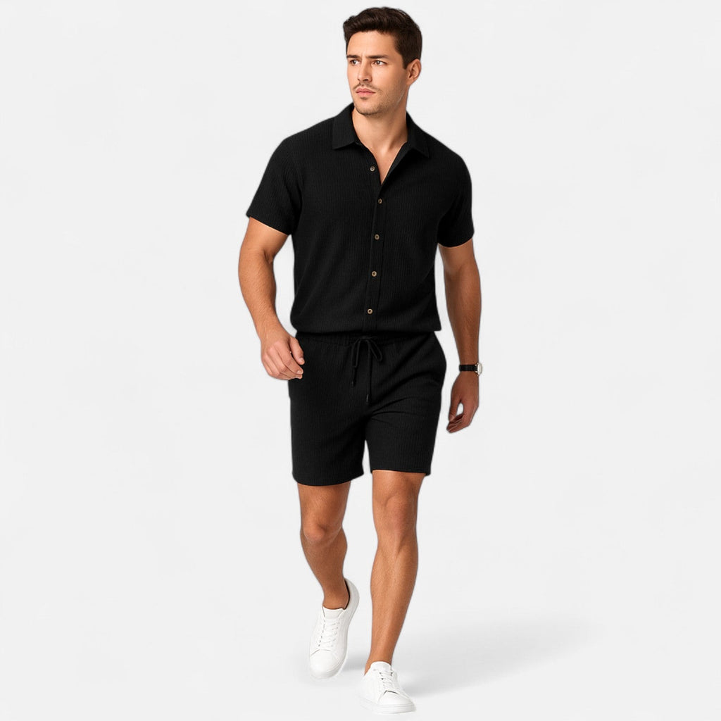 Sauvoire | Ensemble Homme 2 Pièces en Velours Côtelé Léger