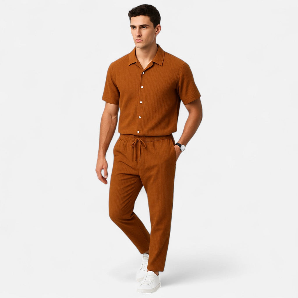 Sauvoire | Ensemble Homme 2 Pièces à Manches Courtes