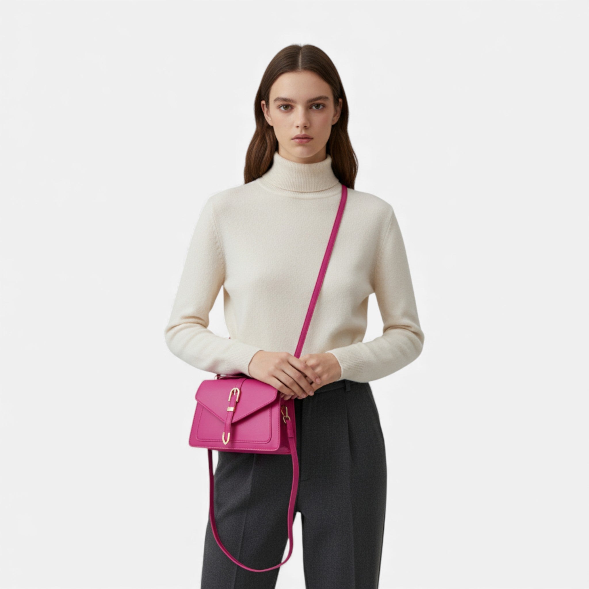 SauvoireParis | Sac Bandoulière Femme Élégant – Petit Sac Crossbody en Similicuir