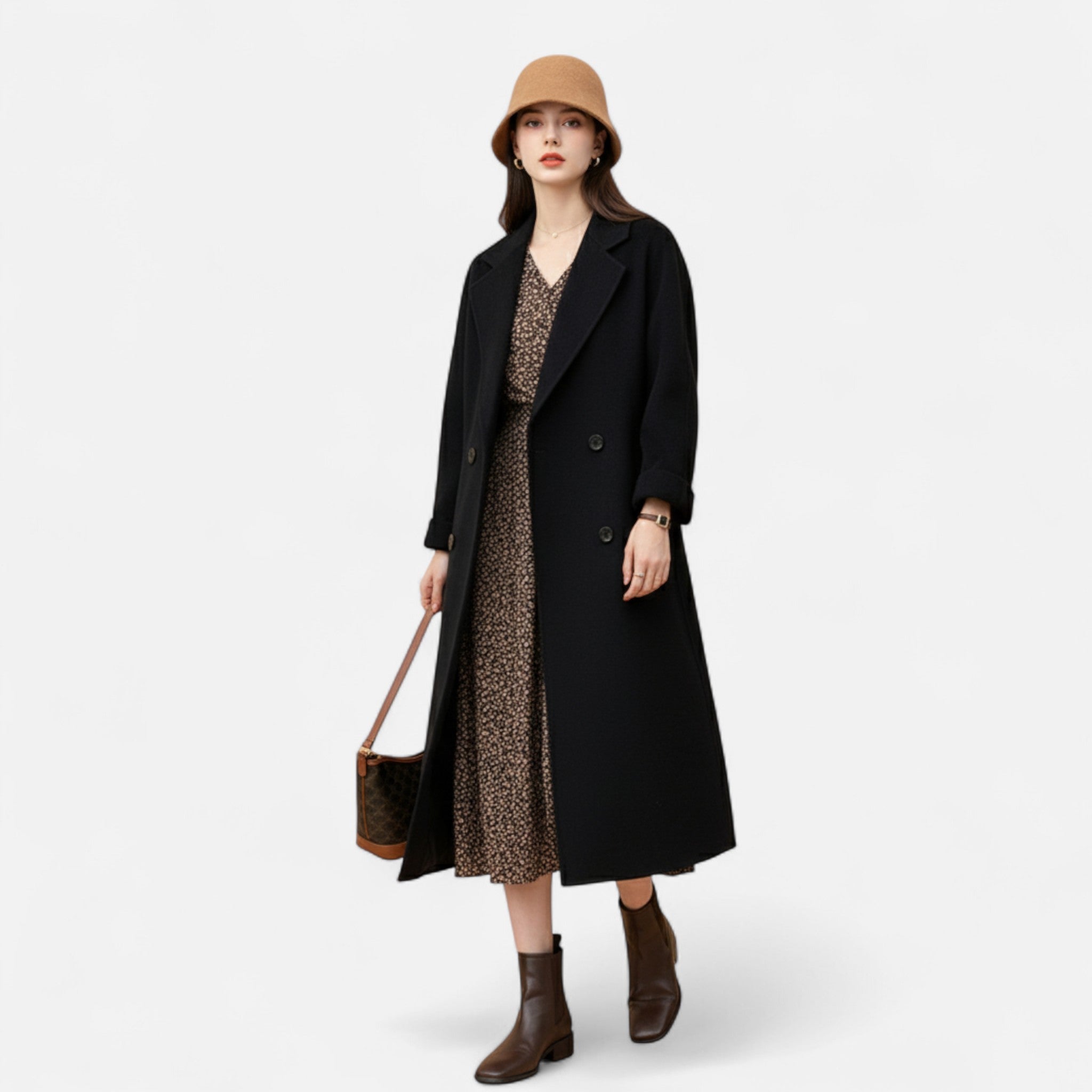Sauvoire | Manteau Femme Élégant en Laine – Chaleur Intemporelle