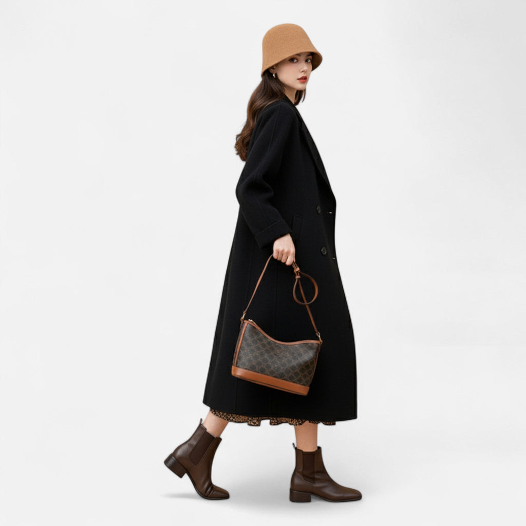 Sauvoire | Manteau Femme Élégant en Laine – Chaleur Intemporelle