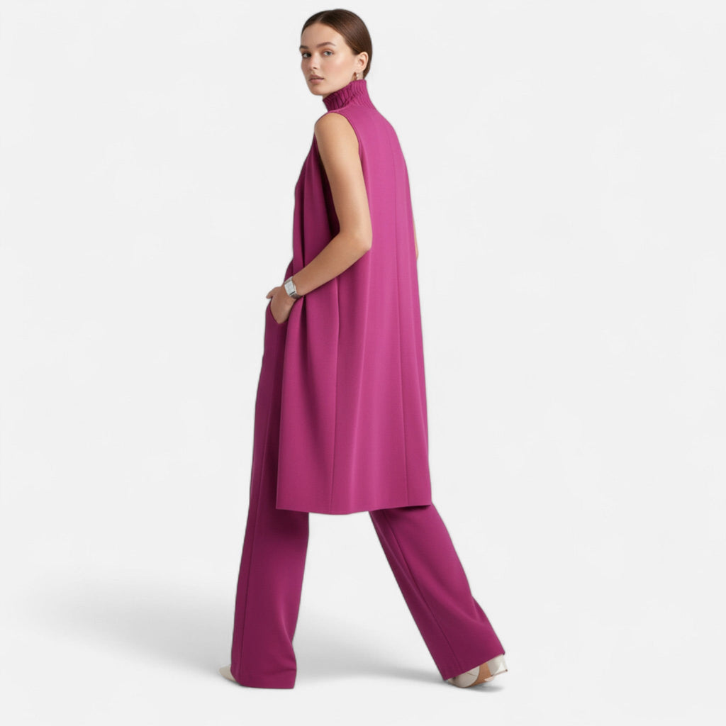 Sauvoire | Ensemble Tricot Trois Pièces Femme – Élégance Douce