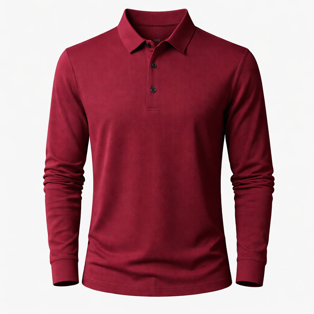 SauvoireParis Polo Homme Manches Longues