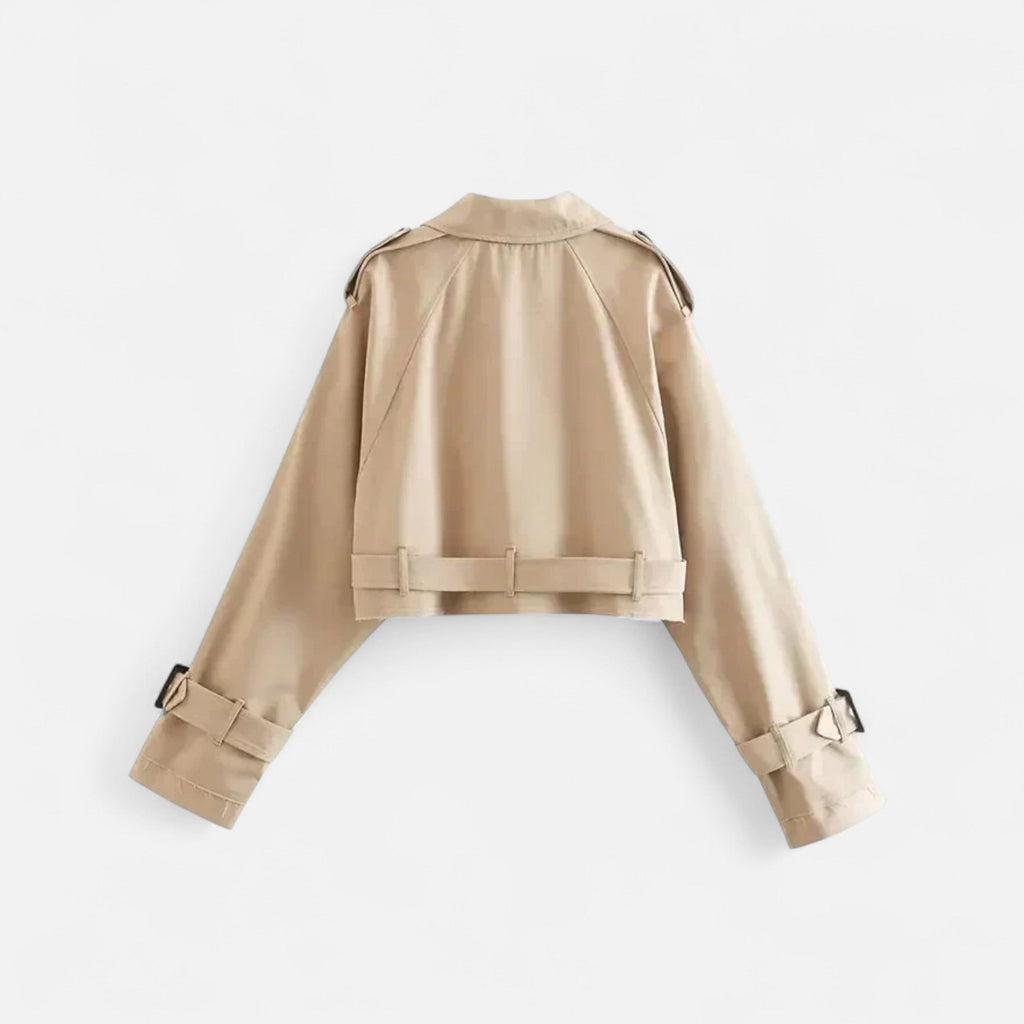 Sauvoire | Trench-coat court pour femme