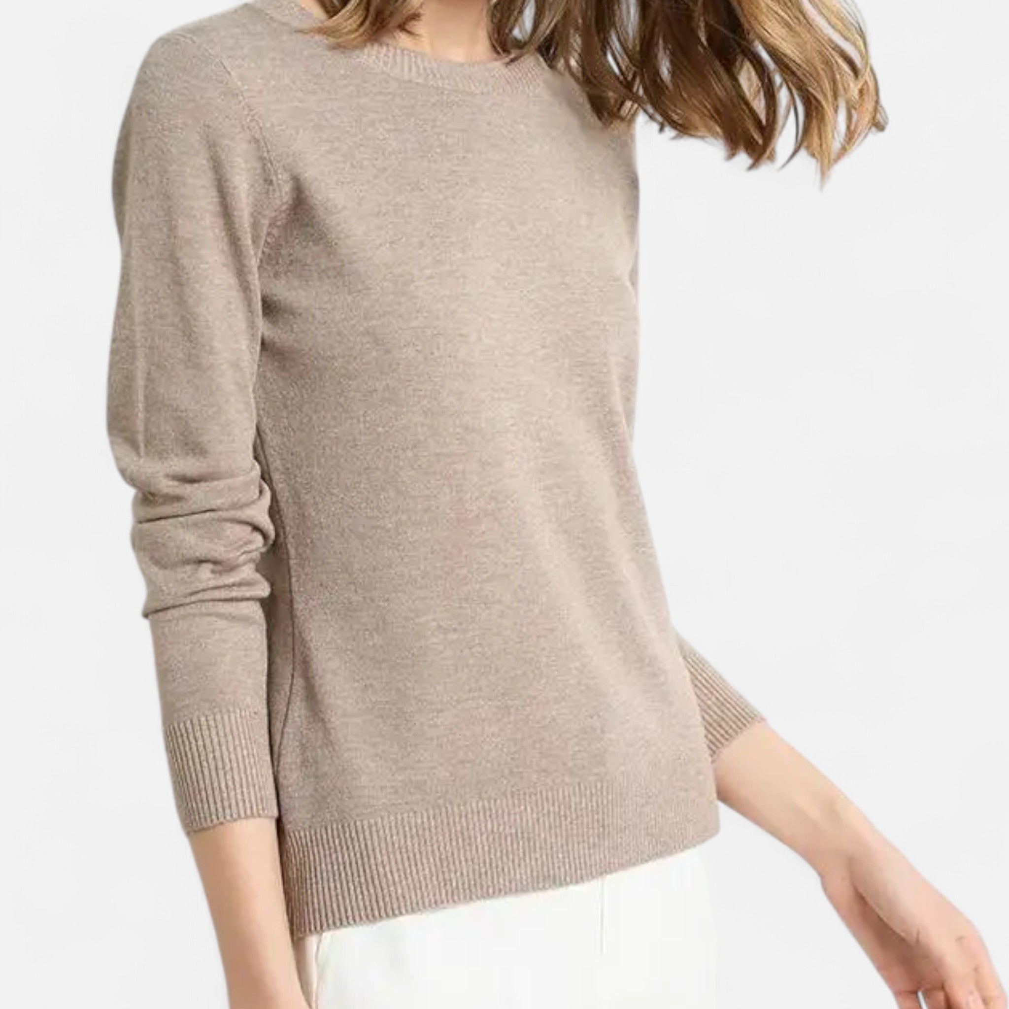 Sauvoire | Pull Femme en Laine Mérinos – Col Rond