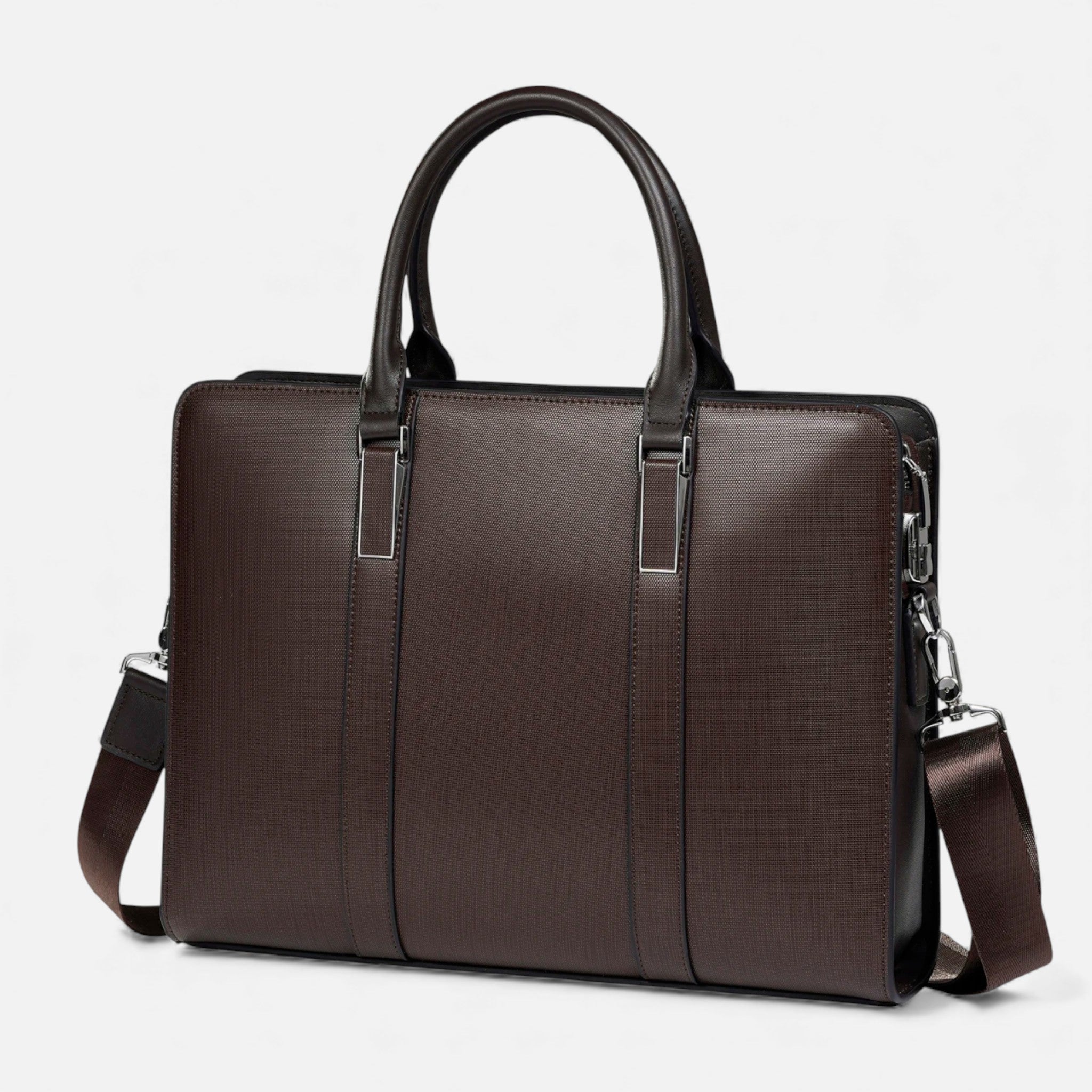 SauvoireParis | Sac Ordinateur Premium en Cuir – Mallette Élégante pour Homme