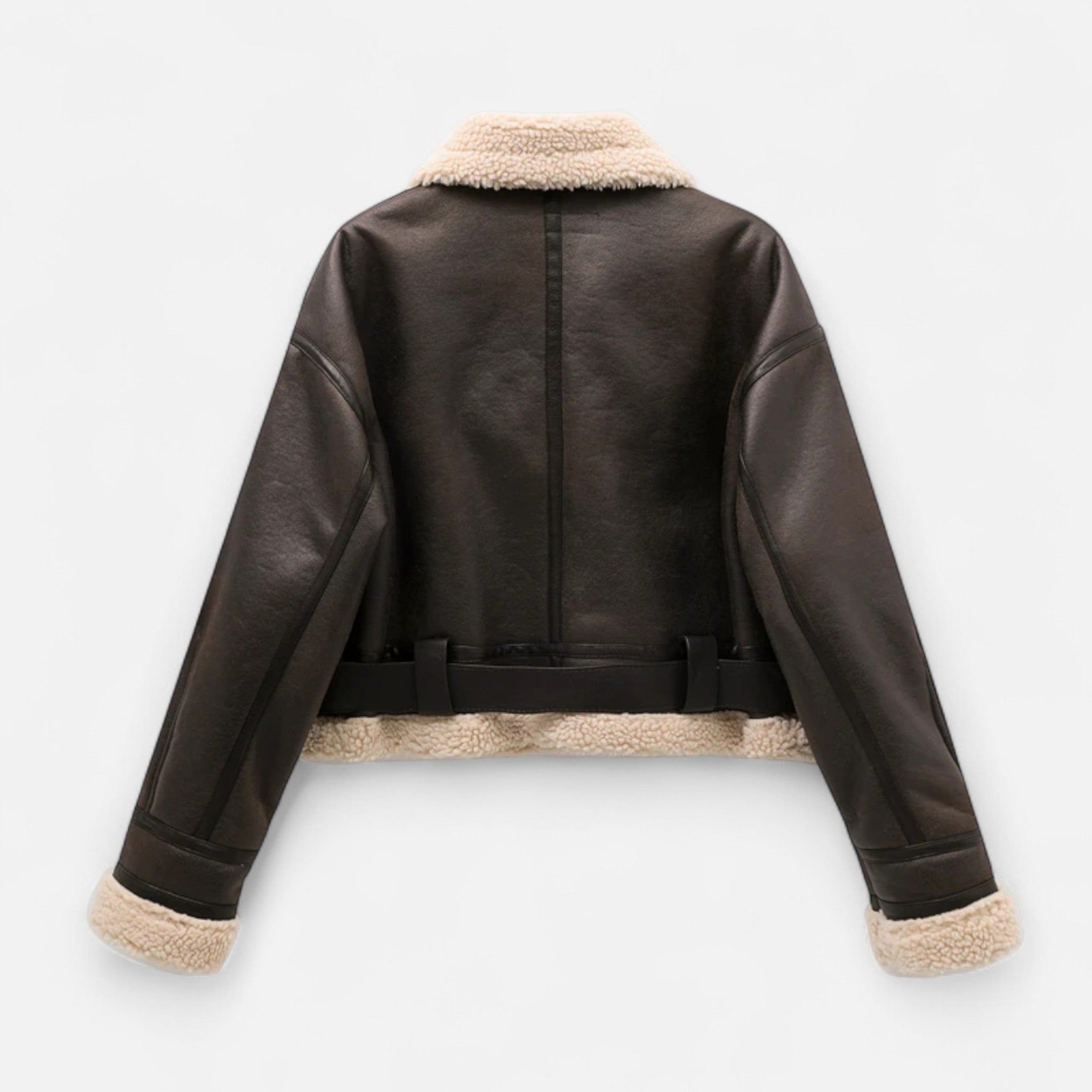 Sauvoire | Veste en fausse fourrure épaisse pour femme