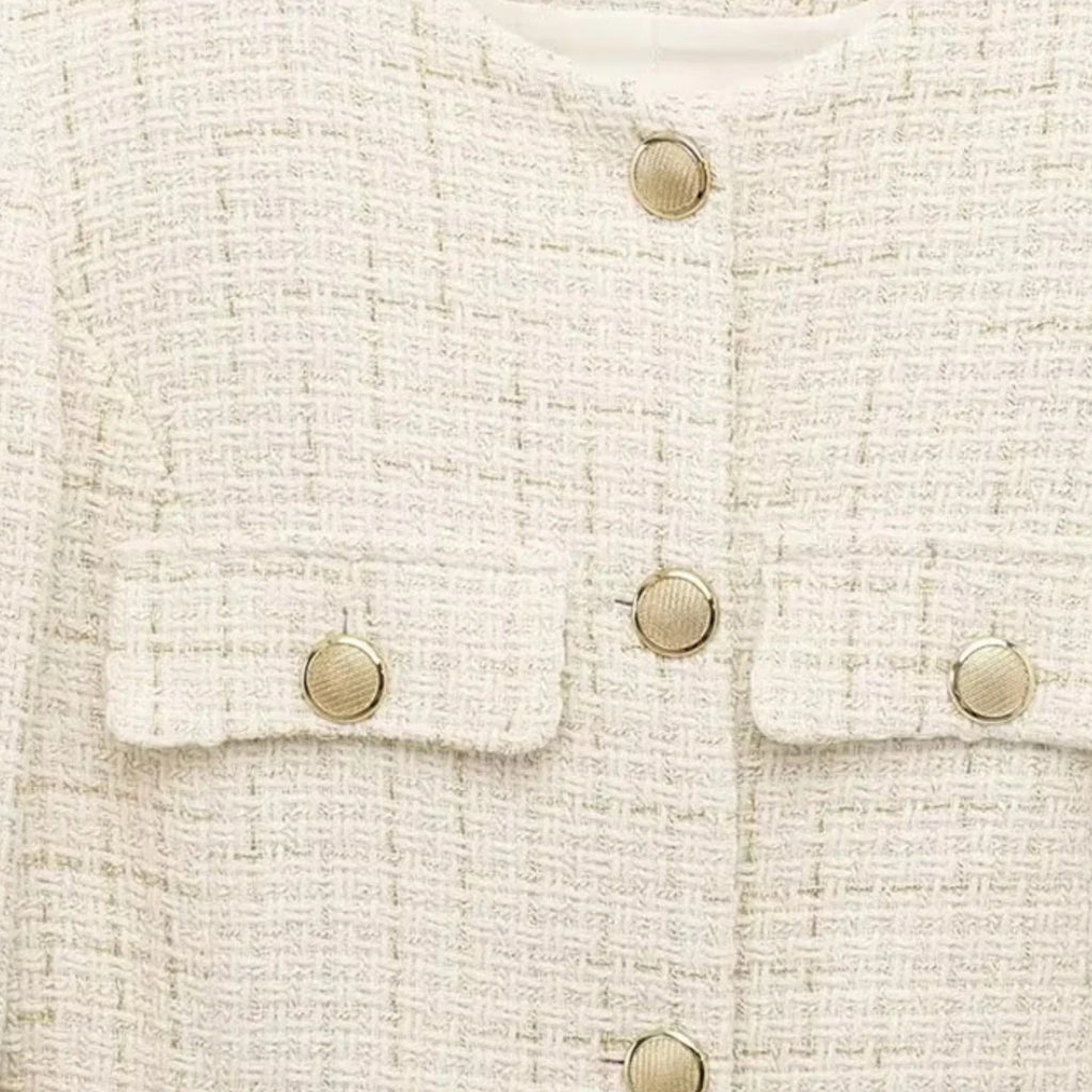 Sauvoire | Blazer en tweed pour femme - Look classique