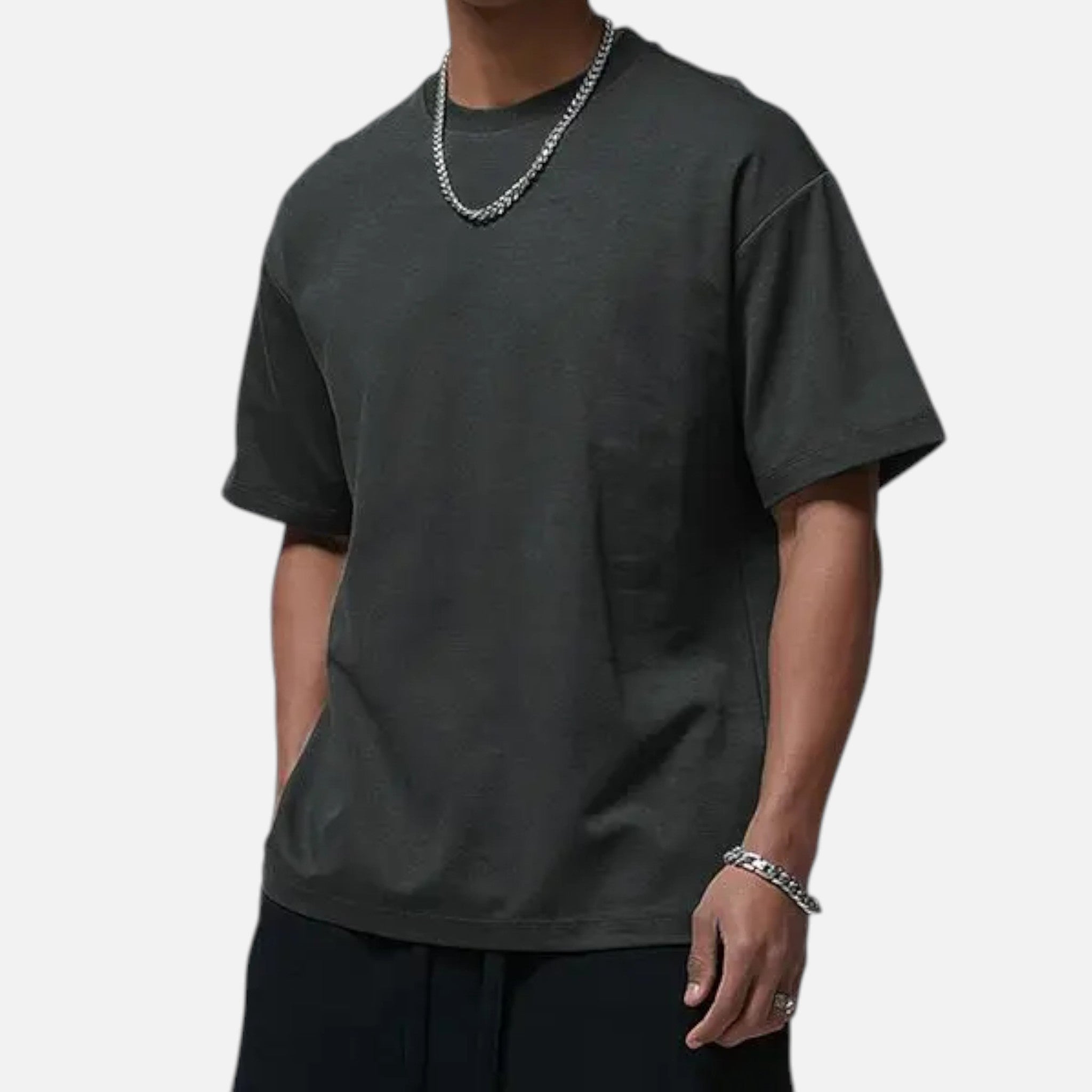 Sauvoire | T-Shirt Homme 100 % Coton Épais – Style Intemporel