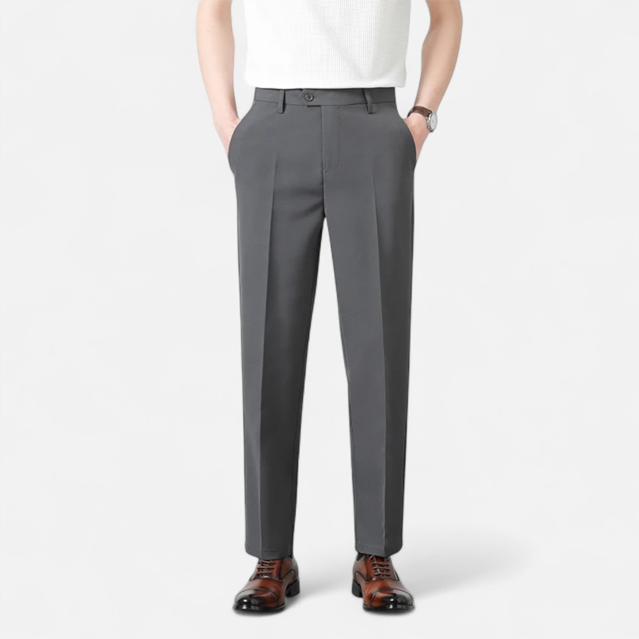 Sauvoire | Pantalon de Costume Homme – Coupe Slim Élégante