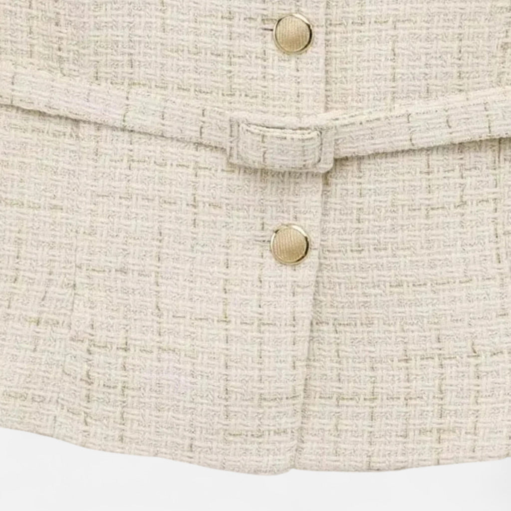 Sauvoire | Blazer en tweed pour femme - Look classique