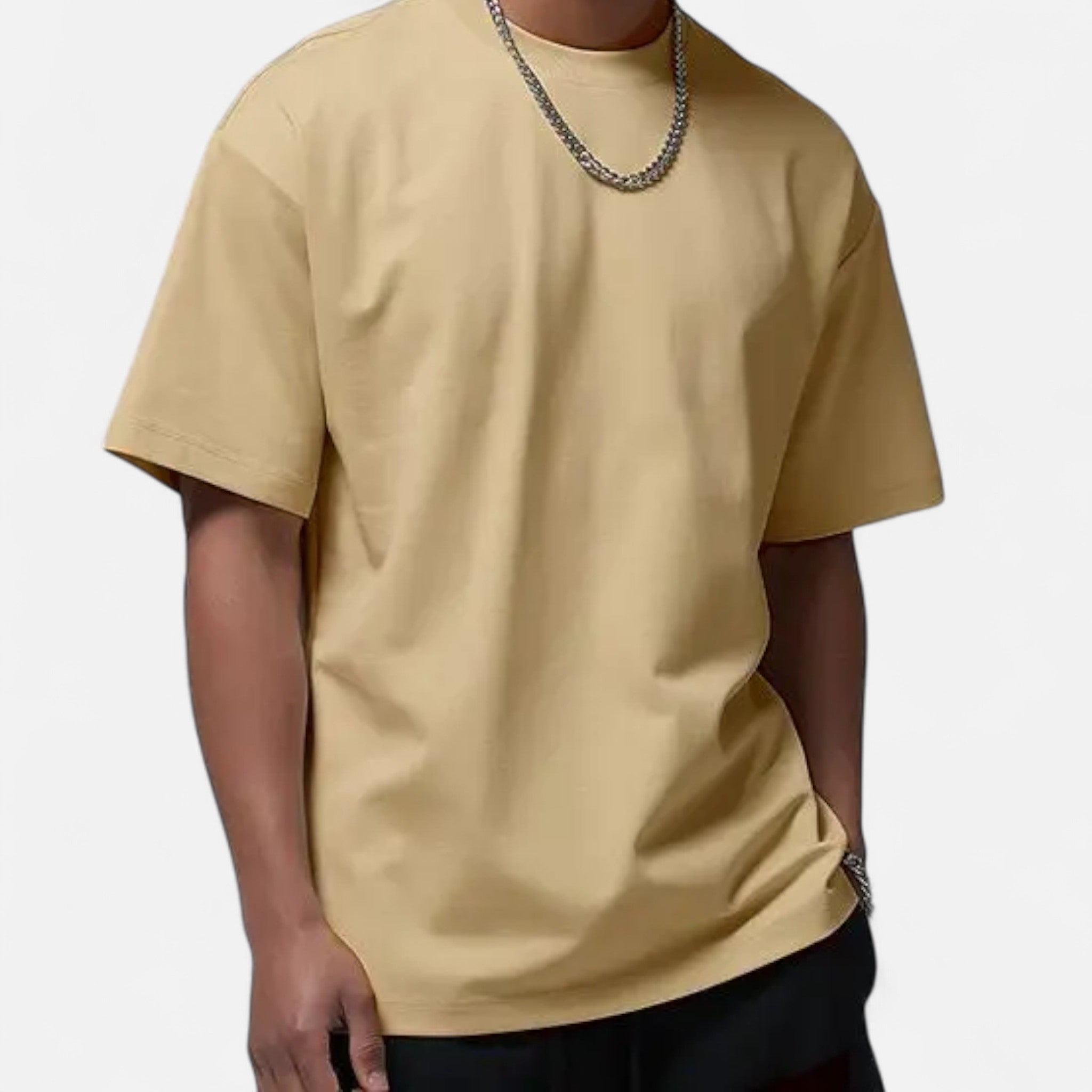 Sauvoire | T-Shirt Homme 100 % Coton Épais – Style Intemporel