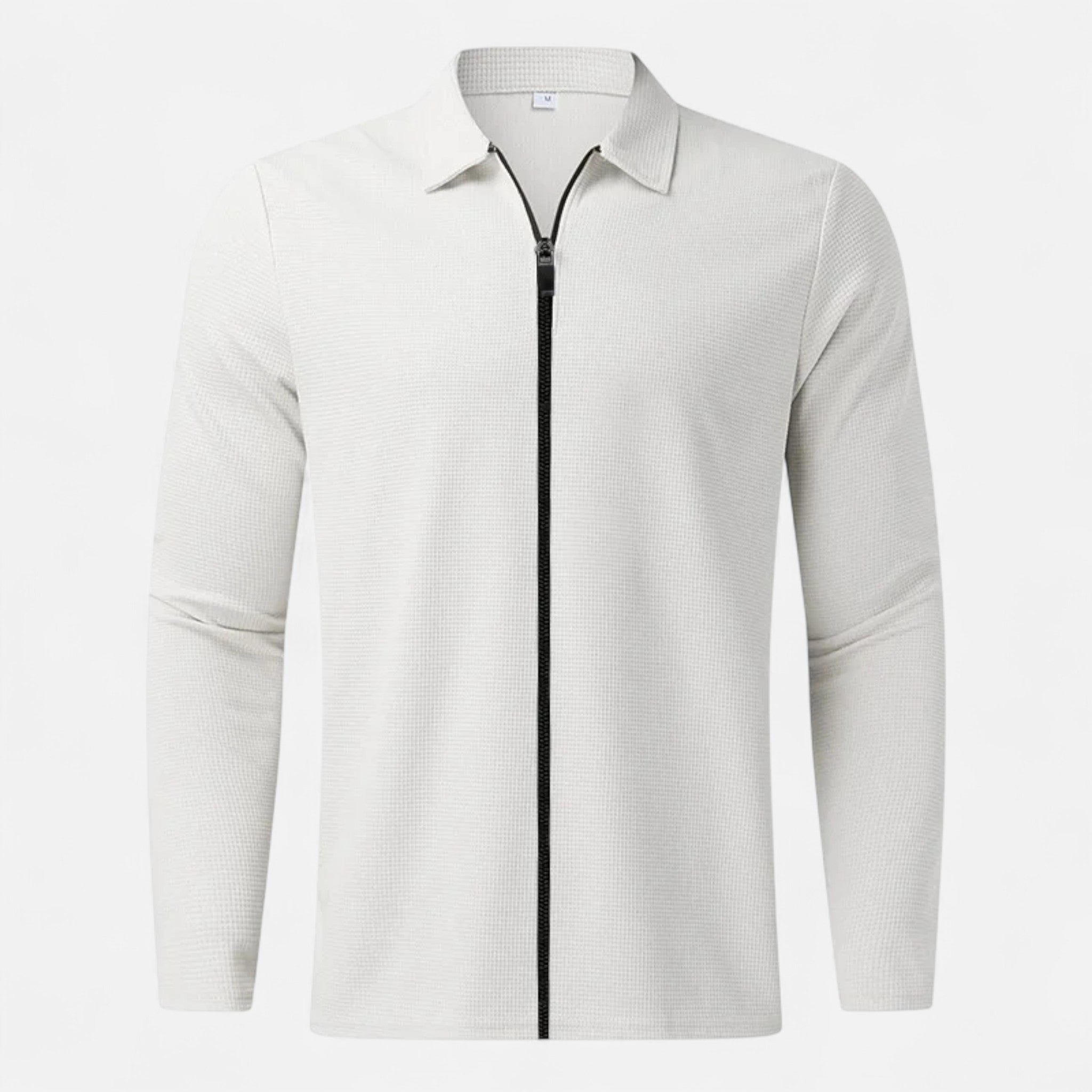 Sauvoire | Veste Homme Texturée – Col Polo Élégant