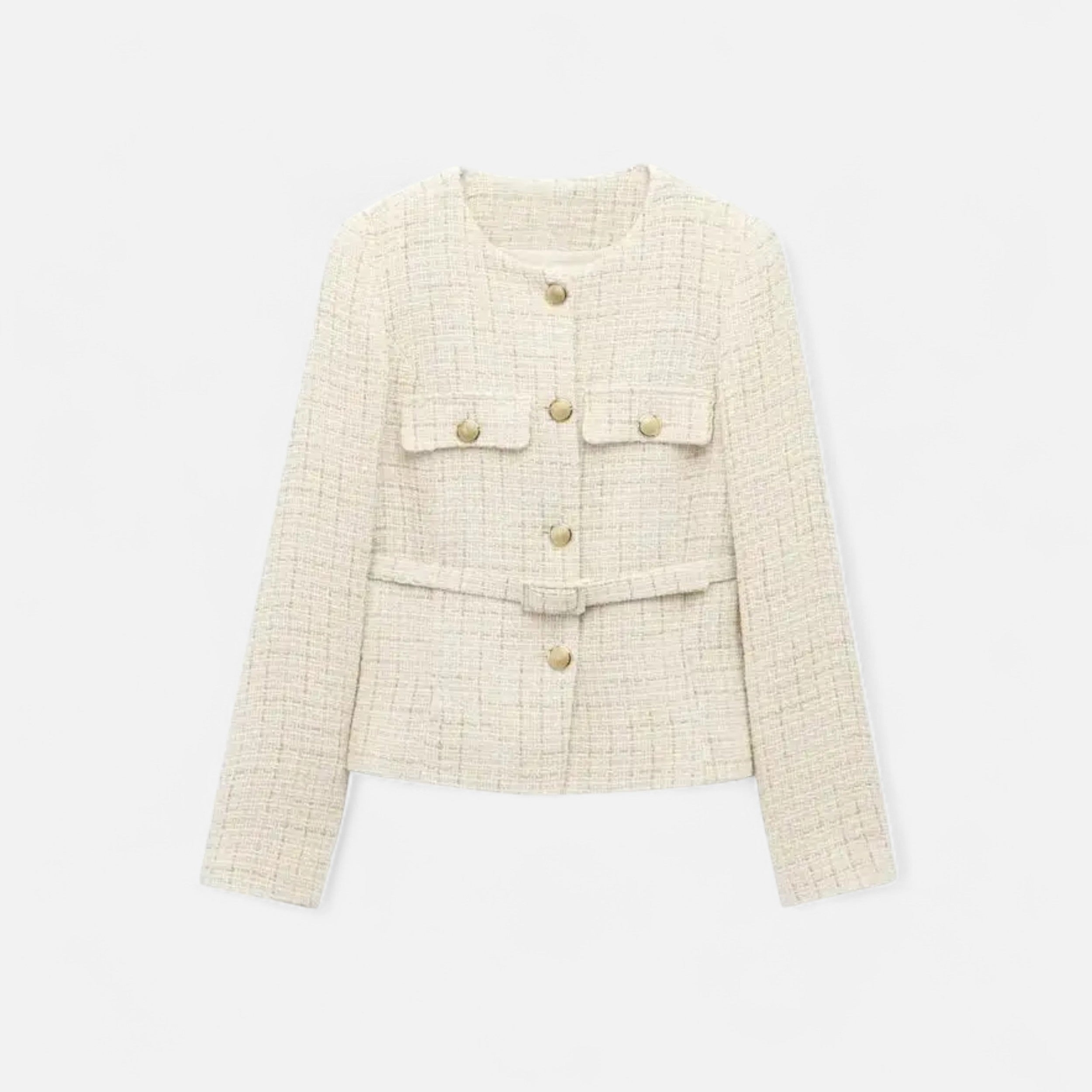 Sauvoire | Blazer en tweed pour femme - Look classique