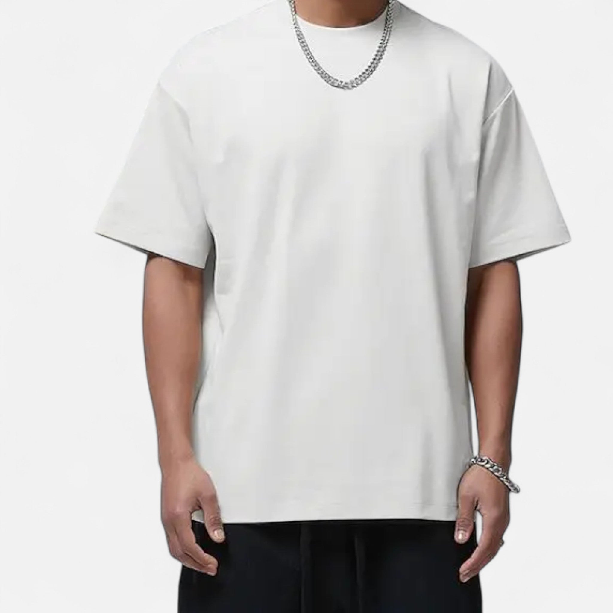 Sauvoire | T-Shirt Homme 100 % Coton Épais – Style Intemporel