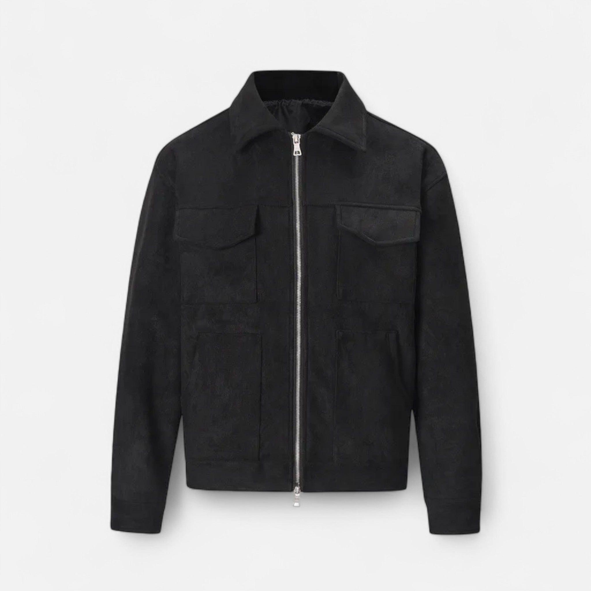 Sauvoire | Heren casual streetwear jack – jas met hoge kraag