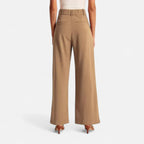 SauvoireParis | Pantalon Femme Taille Haute Coupe Palazzo