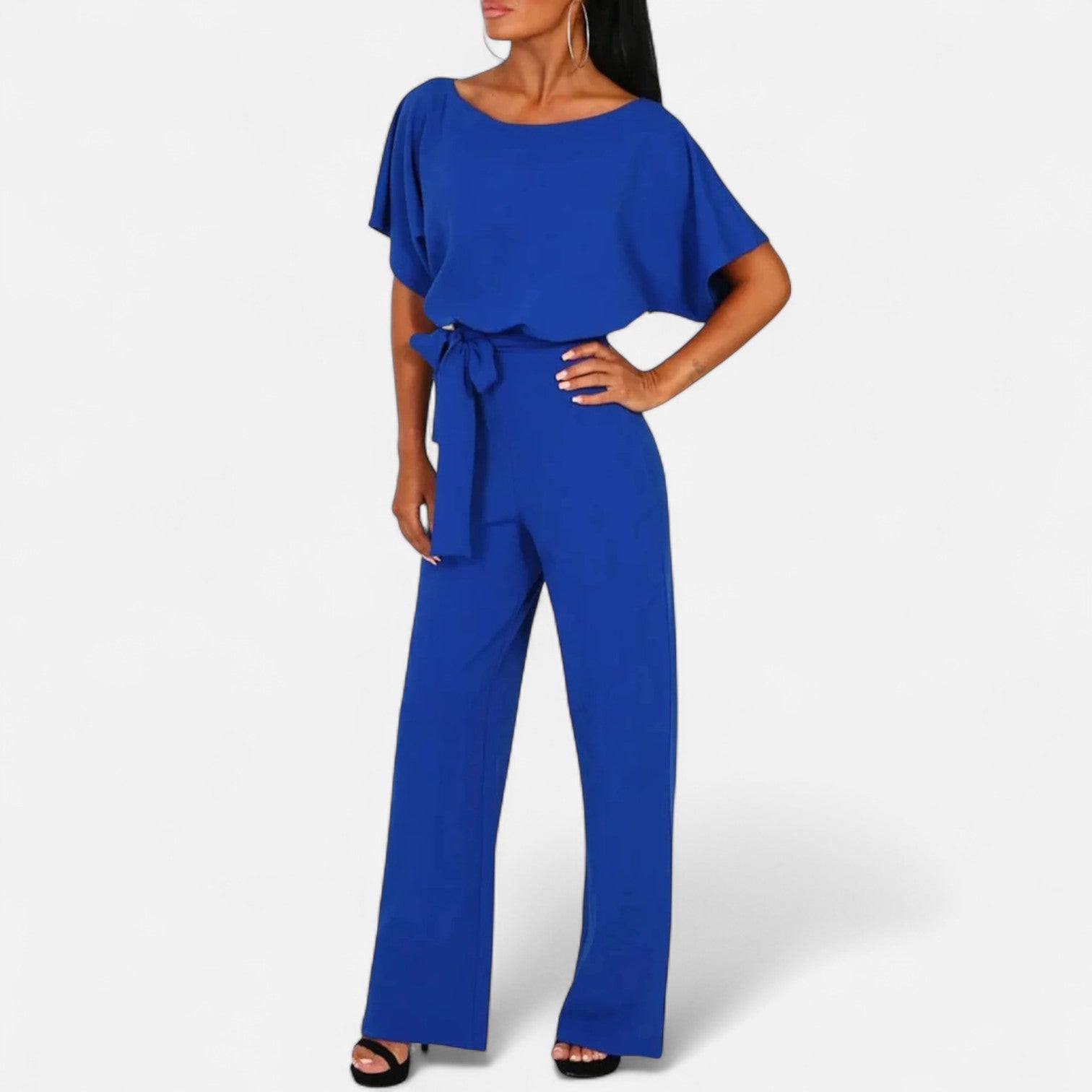 Sauvoire | Combinaison Femme Élégante à Jambes Larges