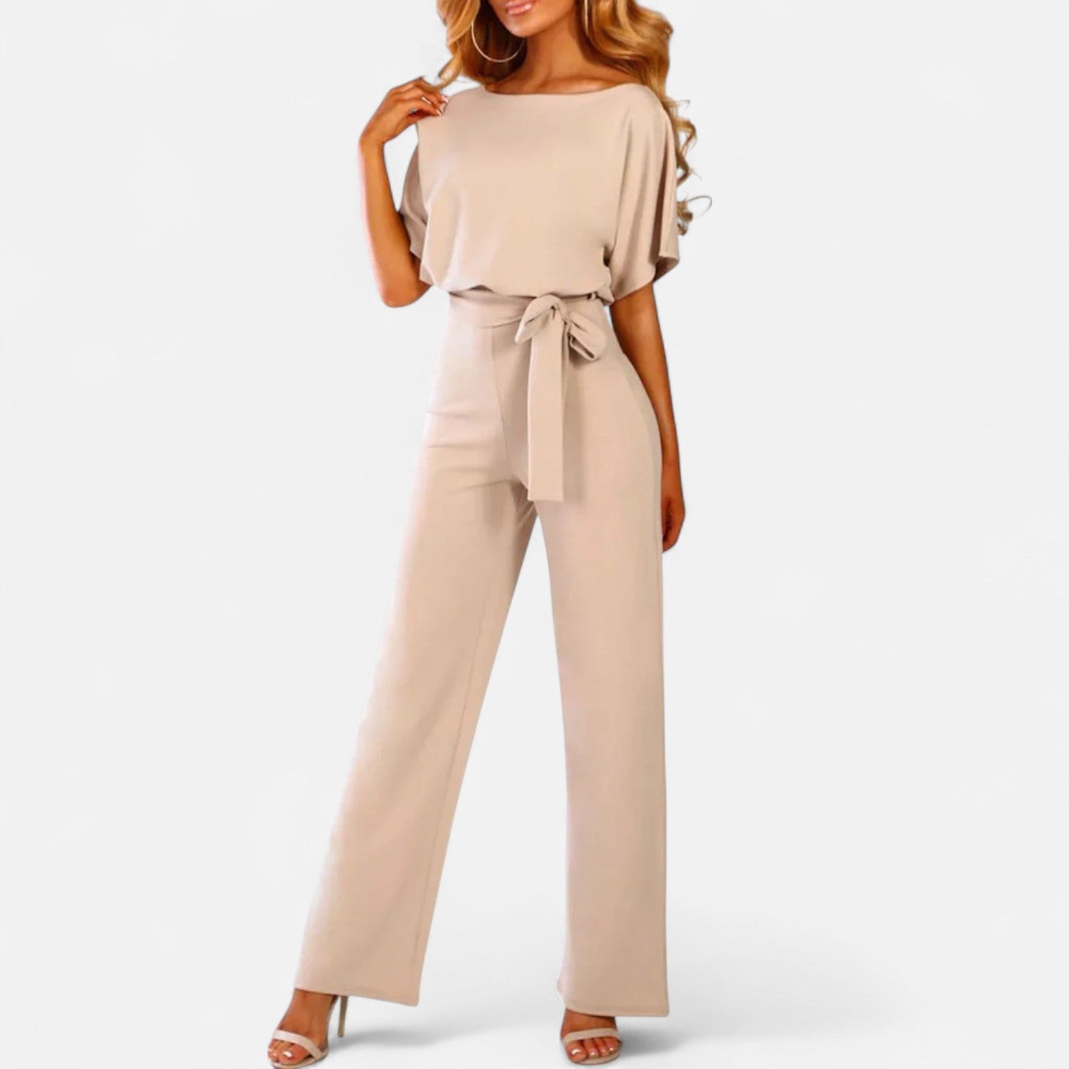Sauvoire | Combinaison Femme Élégante à Jambes Larges