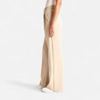 SauvoireParis | Pantalon Femme Taille Haute Coupe Palazzo