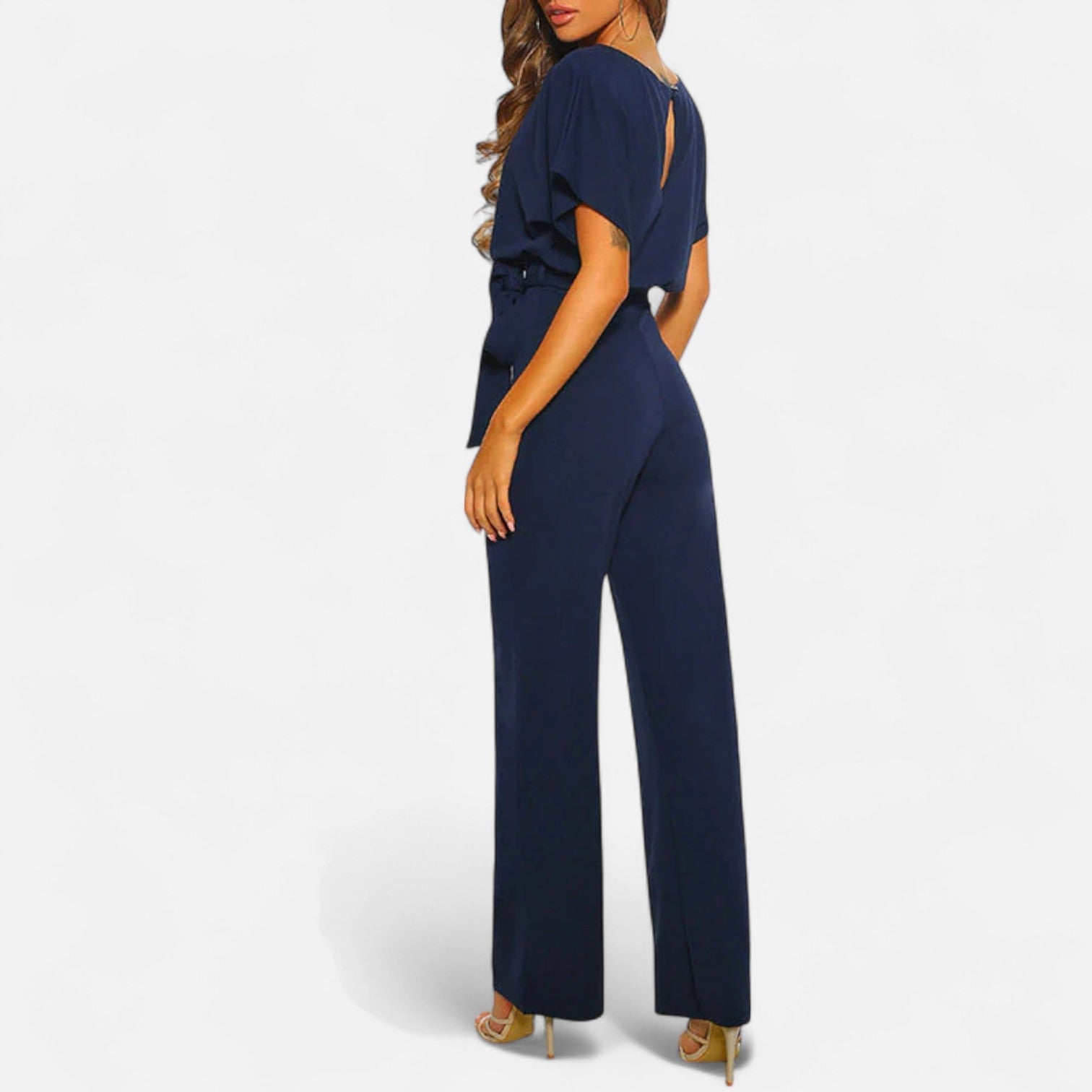 Sauvoire | Combinaison Femme Élégante à Jambes Larges