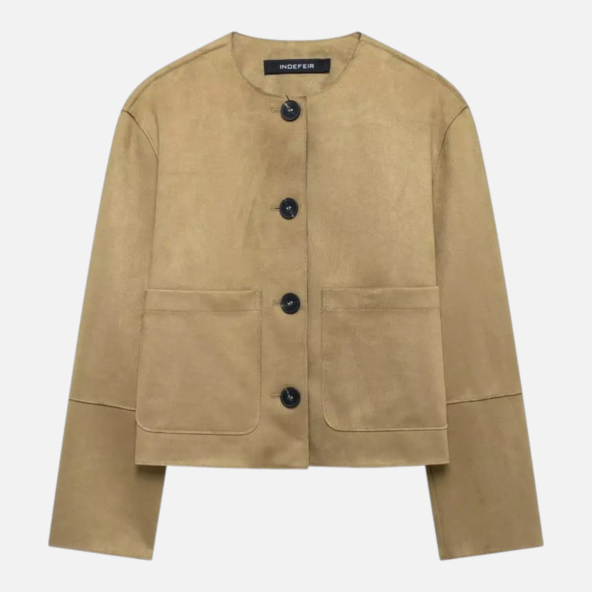 Sauvoire | Veste Varsity en Suédine